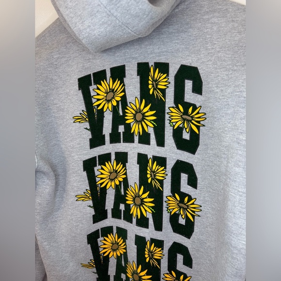 Vans Flowers Hoodie Unisex Small - Picture 8 of 12